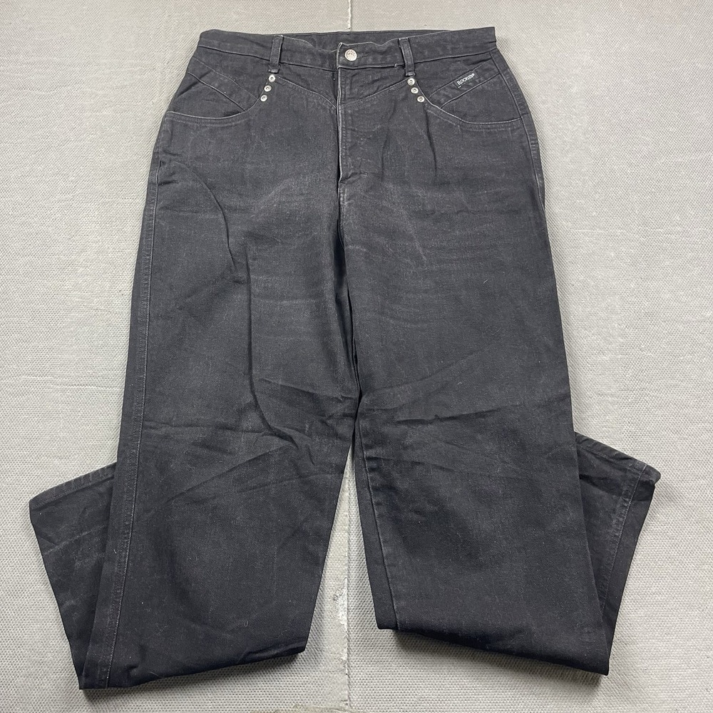 Vintage Rocky Mountain Jeans‎ Womens 17x32 Black Denim USA Western Pants
